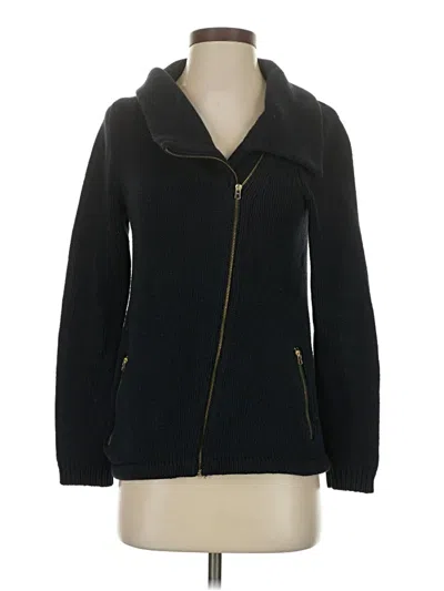 Pre-owned Gap Cardigan Sweater In Black