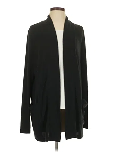 Pre-owned Gap Cardigan Sweater In Black