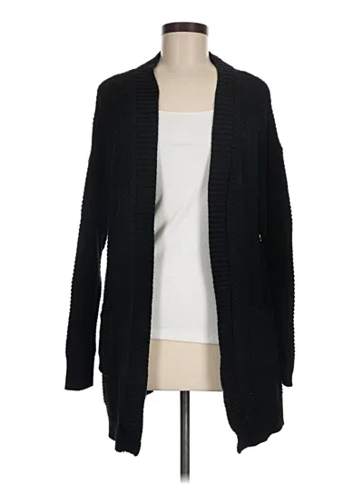 Pre-owned Gap Cardigan Sweater In Black