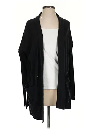 Pre-owned Gap Cardigan Sweater In Black