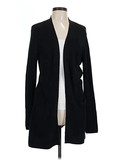 Pre-owned Gap Cardigan Sweater In Black