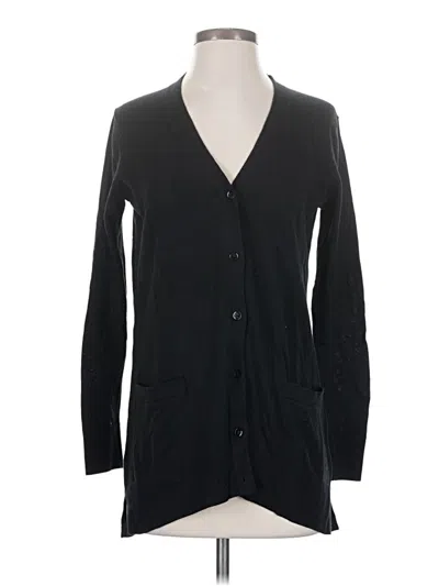 Pre-owned Gap Cardigan Sweater In Black