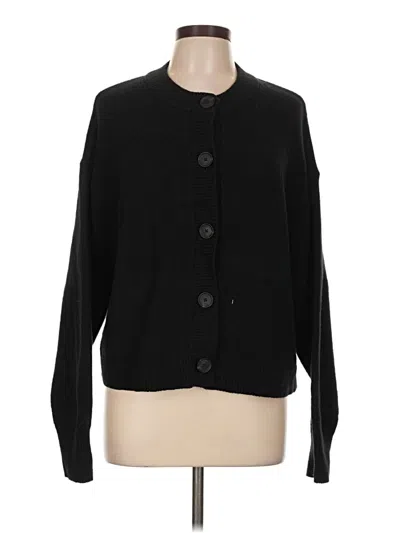 Pre-owned Gap Cardigan Sweater In Black