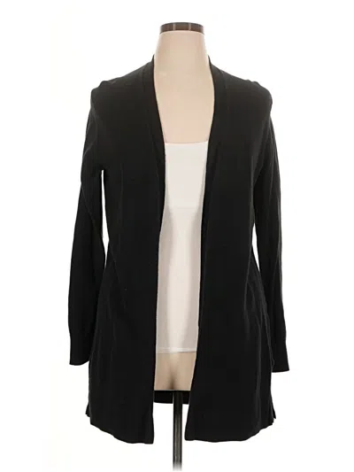 Pre-owned Gap Cardigan Sweater In Black