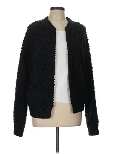 Pre-owned Gap Cardigan Sweater In Black