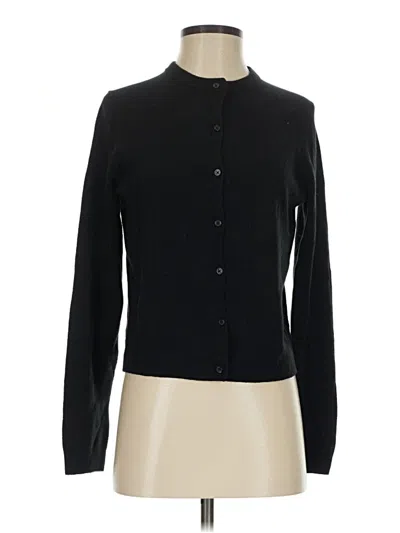 Pre-owned Gap Cardigan Sweater In Black