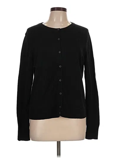 Pre-owned Gap Cardigan Sweater In Black