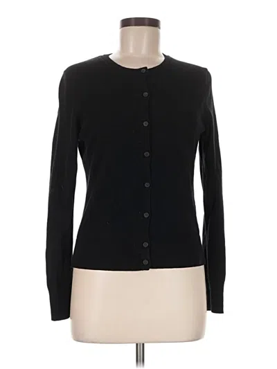 Pre-owned Gap Cardigan Sweater In Black