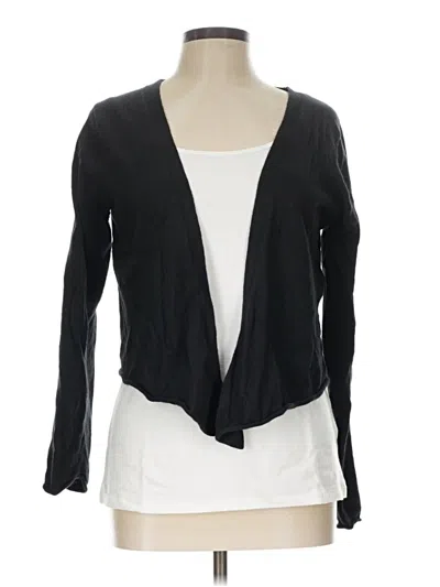 Pre-owned Gap Cardigan Sweater In Black