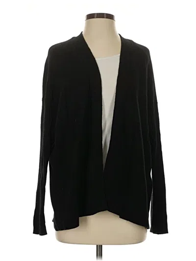Pre-owned Gap Cardigan Sweater In Black