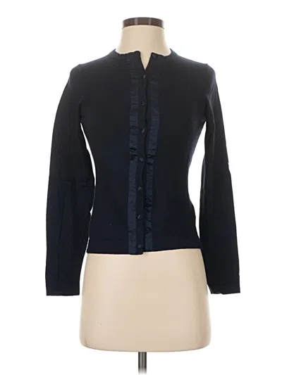 Pre-owned Gap Cardigan Sweater In Black