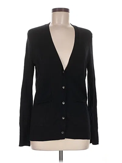 Pre-owned Gap Cardigan Sweater In Black