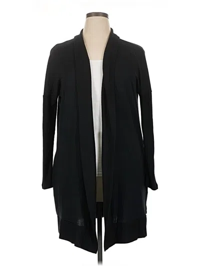 Pre-owned Gap Cardigan Sweater In Black