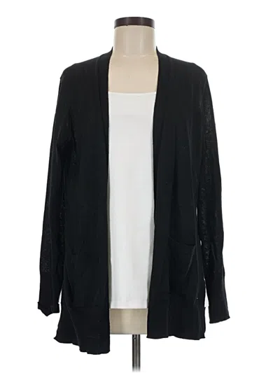 Pre-owned Gap Cardigan Sweater In Black