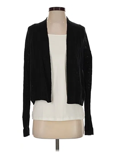 Pre-owned Gap Cardigan Sweater In Black