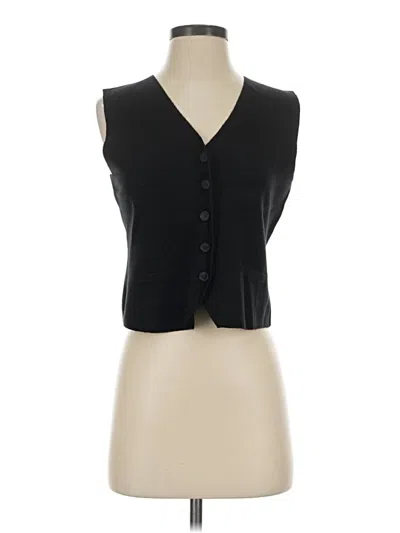 Pre-owned Gap Cardigan Sweater In Black