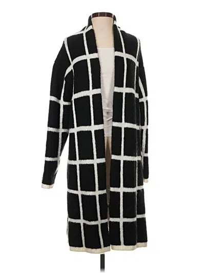 Pre-owned Gap Cardigan Sweater In Black