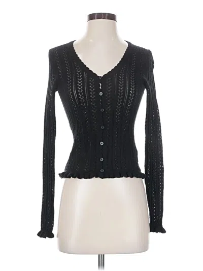 Gap Cardigan Sweater In Black