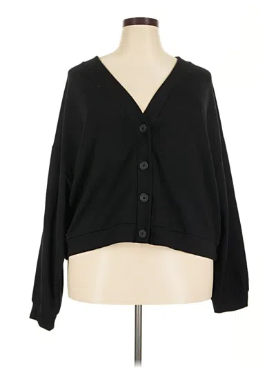 Pre-owned Gap Cardigan Sweater In Black