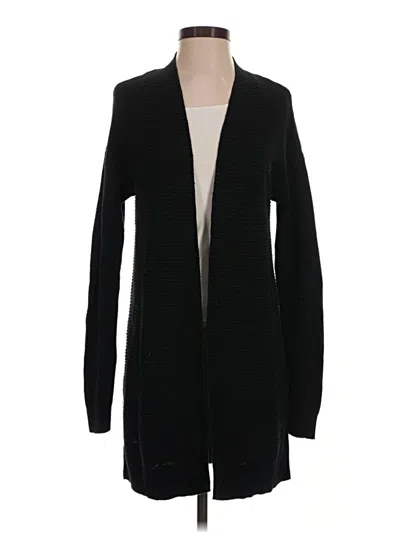 Pre-owned Gap Cardigan Sweater In Black