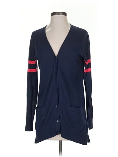 Pre-owned Gap Cardigan Sweater In Blue