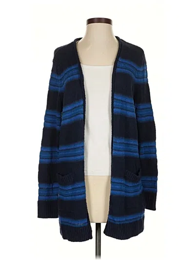 Pre-owned Gap Cardigan Sweater In Blue