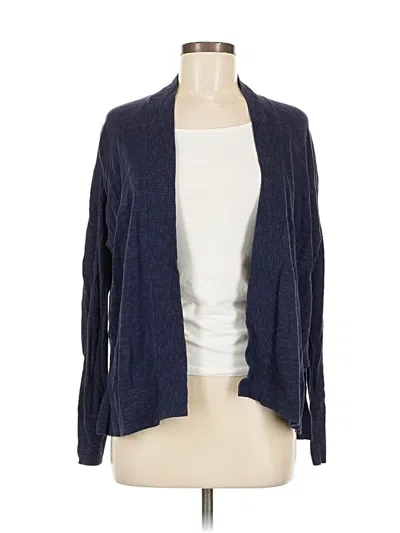 Pre-owned Gap Cardigan Sweater In Blue