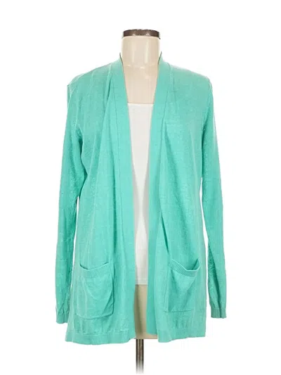 Pre-owned Gap Cardigan Sweater In Blue