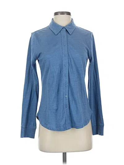 Pre-owned Gap Cardigan Sweater In Blue