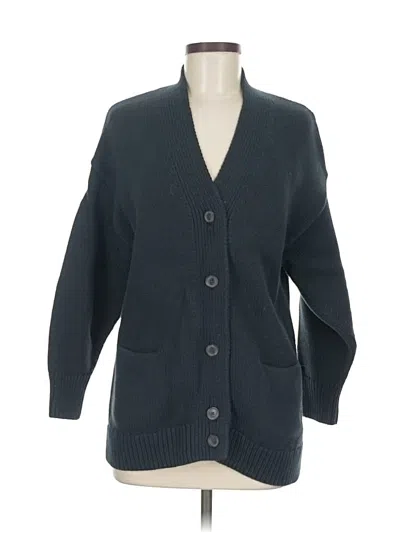 Pre-owned Gap Cardigan Sweater In Blue
