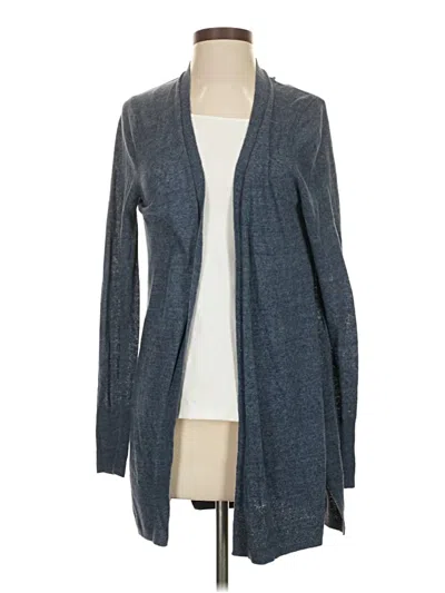 Pre-owned Gap Cardigan Sweater In Blue