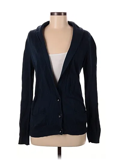 Pre-owned Gap Cardigan Sweater In Blue