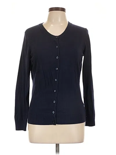 Pre-owned Gap Cardigan Sweater In Blue