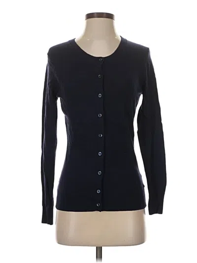 Pre-owned Gap Cardigan Sweater In Blue