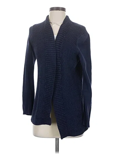 Pre-owned Gap Cardigan Sweater In Blue