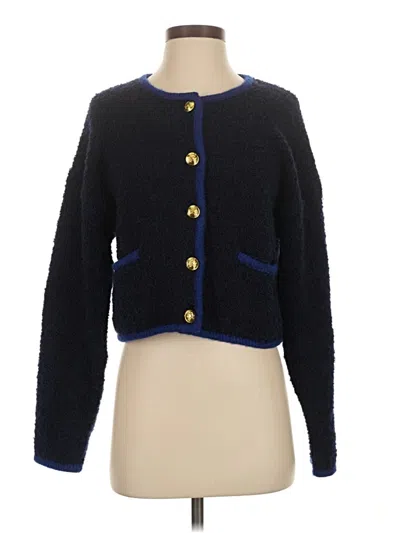 Pre-owned Gap Cardigan Sweater In Blue