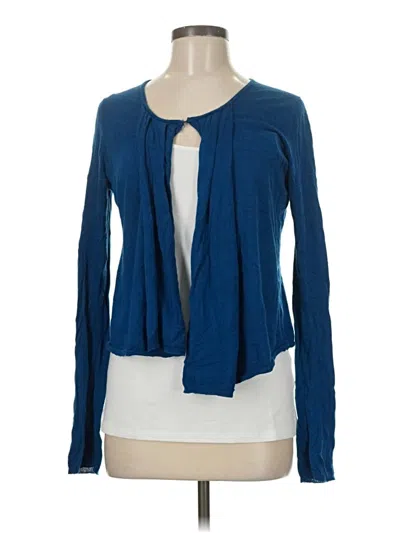 Pre-owned Gap Cardigan Sweater In Blue
