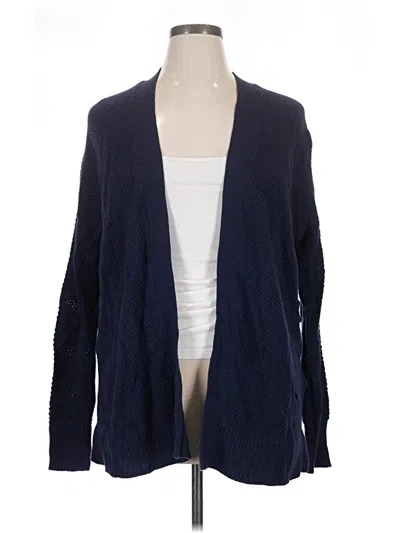 Pre-owned Gap Cardigan Sweater In Blue
