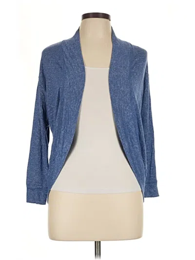 Pre-owned Gap Cardigan Sweater In Blue