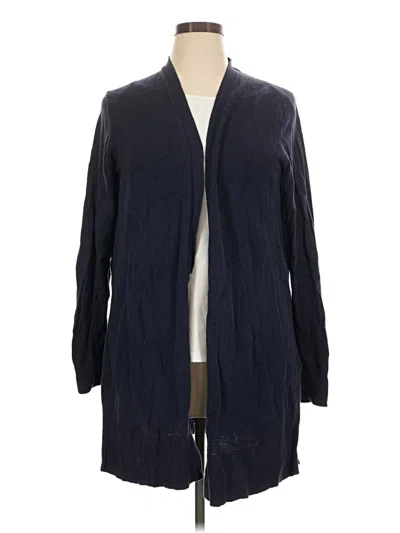 Pre-owned Gap Cardigan Sweater In Blue