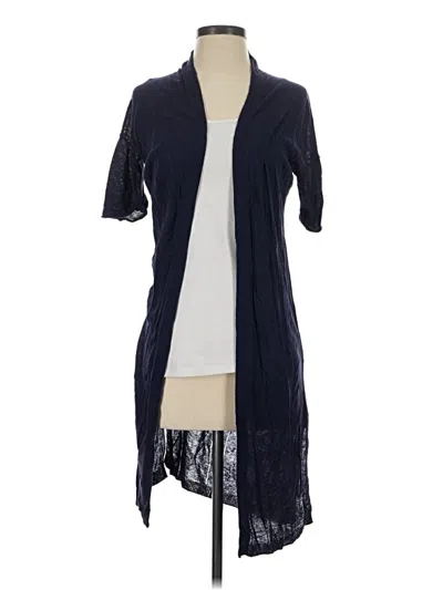 Pre-owned Gap Cardigan Sweater In Blue