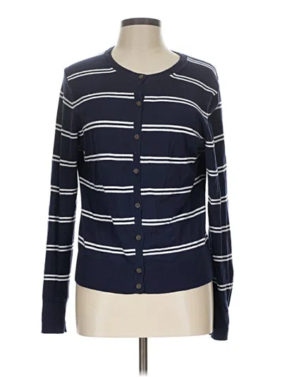 Pre-owned Gap Cardigan Sweater In Blue