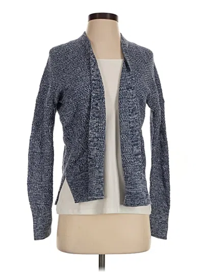 Pre-owned Gap Cardigan Sweater In Blue