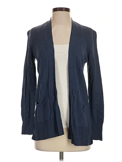 Pre-owned Gap Cardigan Sweater In Blue