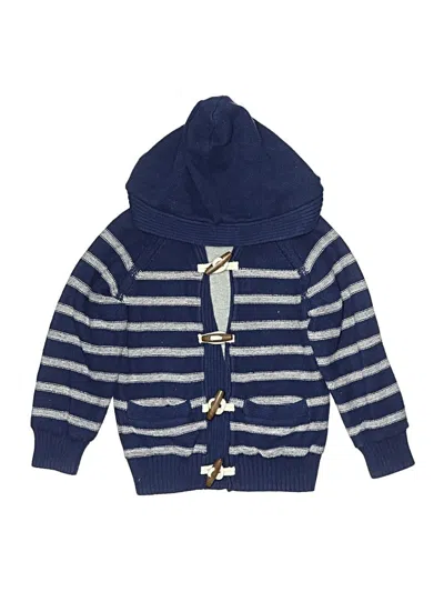 Pre-owned Gap Kids' Cardigan Sweater In Blue