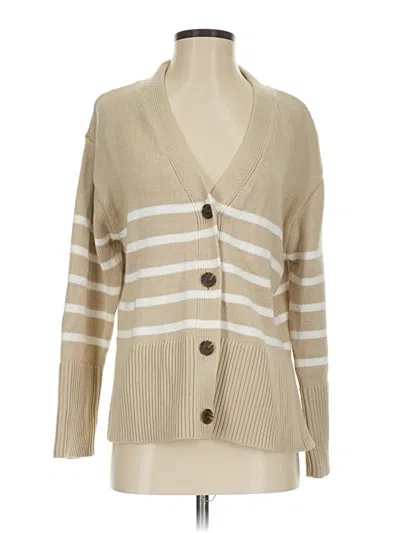 Pre-owned Gap Cardigan Sweater In Brown