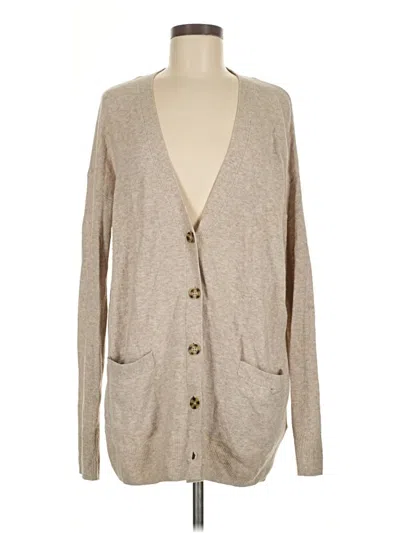 Pre-owned Gap Cardigan Sweater In Brown