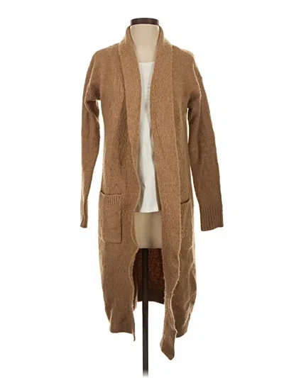 Pre-owned Gap Cardigan Sweater In Brown