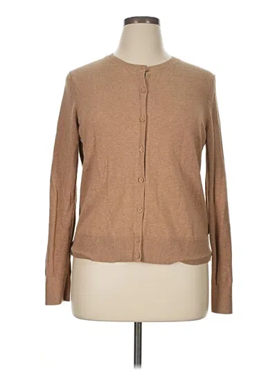 Pre-owned Gap Cardigan Sweater In Brown