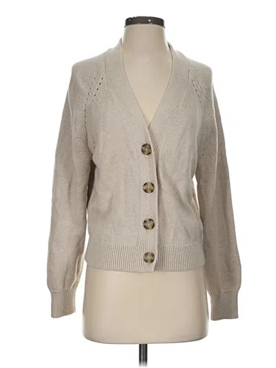 Pre-owned Gap Cardigan Sweater In Brown